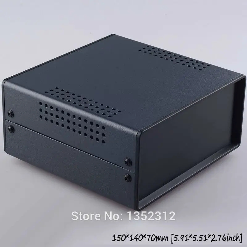 Железный корпус для электронных проектов коробка электропитания 150*140*70 мм