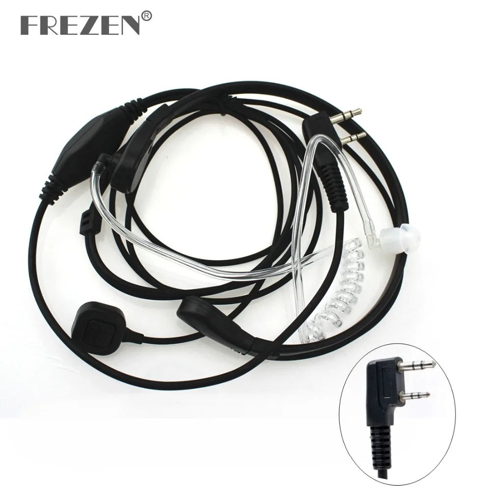 Горловой Микрофон Mic PTT Laryngofon Air Tube гарнитура динамик для Baofeng Walkie Talkie CB Radio UV 5R B5 GT