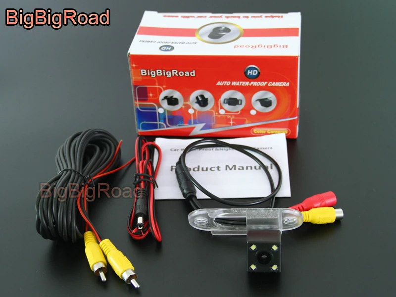 BigBigRoad для hyundai Santa Fe Classic SM 2000-2005 2006 для Hawtai Bolgheri, Автомобильная камера заднего вида, камера ночного видения