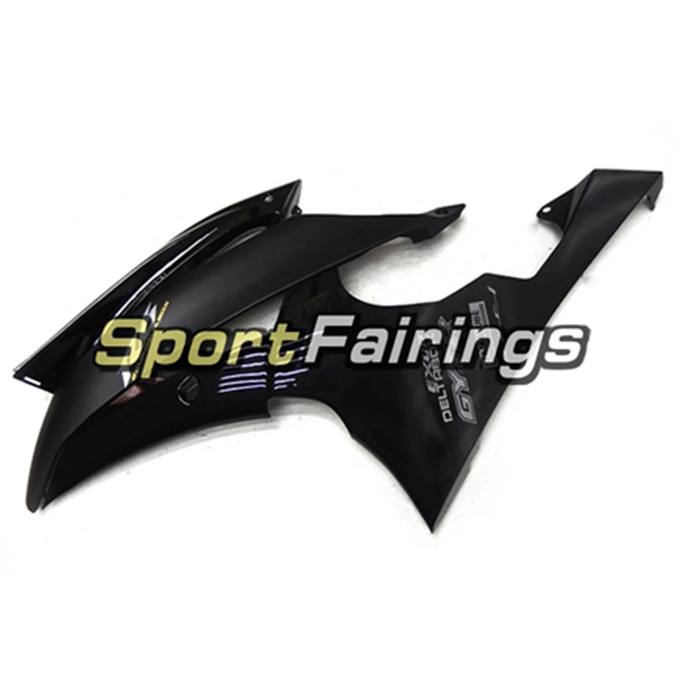 Глянец черный полный Sportbike Обтекатели Carene для Yamaha YZF600 R6 2008 2016 09 10 11 12 13 14 15 чехол