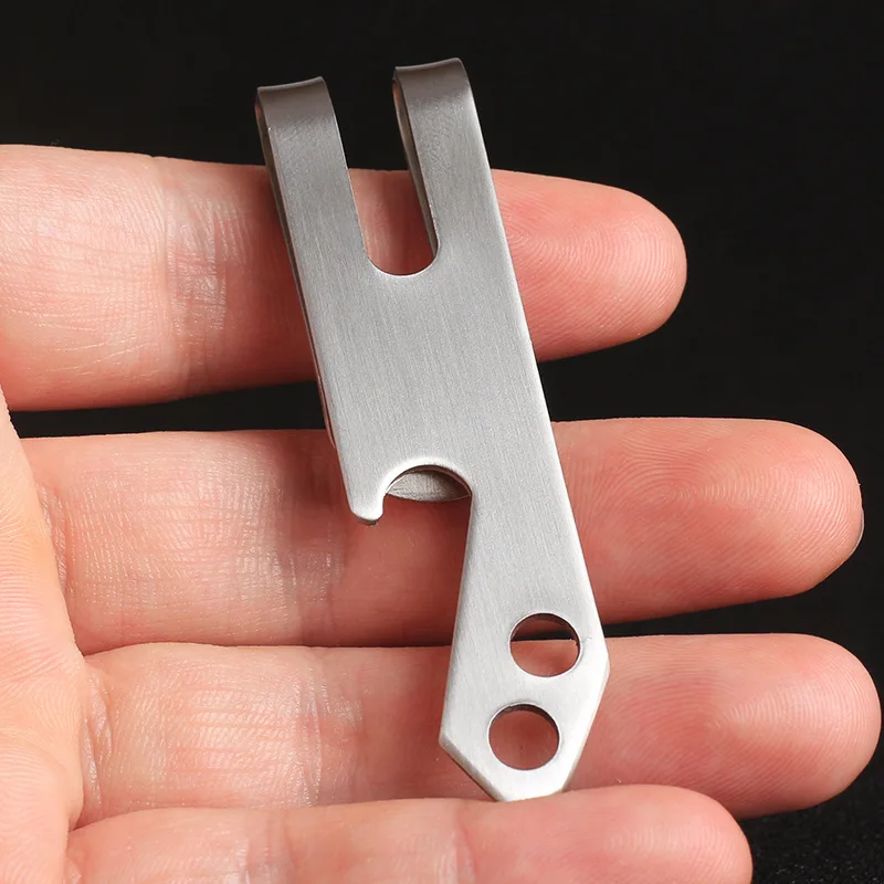 Высококачественный кошелек из нержавеющей стали открывалка для ключей