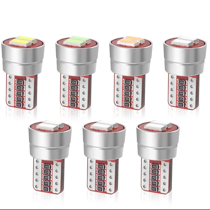 10 шт. стайлинга автомобилей авто светодиодный T10 Canbus 194 W5W 2 SMD 5630 Светодиодный светильник лампа без ошибок светодиодный светильник парковки T10 светодиодный автомобильный боковой светильник