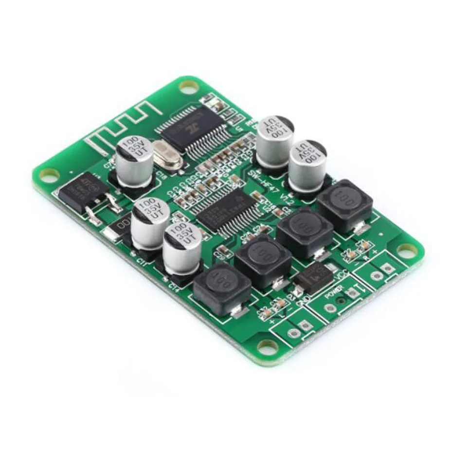 Lusya 2x15 Вт TDA3110 Bluetooth V2.1 Аудио приемник усилитель плата модуль DC 10 в 25 с интерфейсом