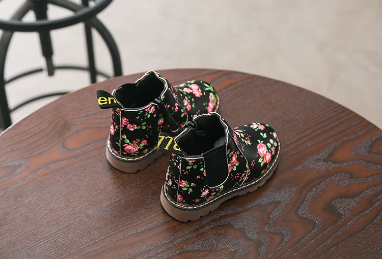 Children's Baby Girl Boots Winter New Arrivals Snow Boots Children's Shoes Children Patent Leather Kids Boy Boots Size 21-30