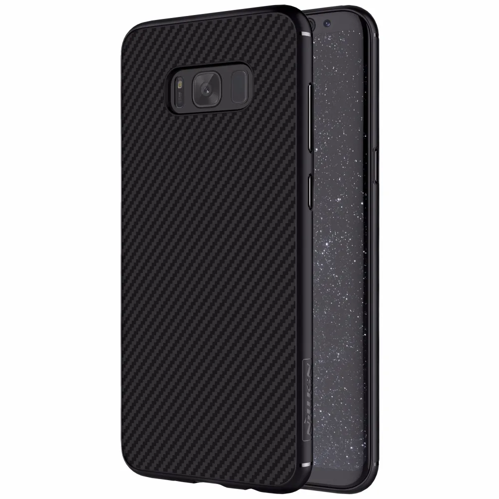 Nillkin Synthetic Fiber чехол для Samsung Galaxy S8 случае углеродного волокна пластика pp плюс