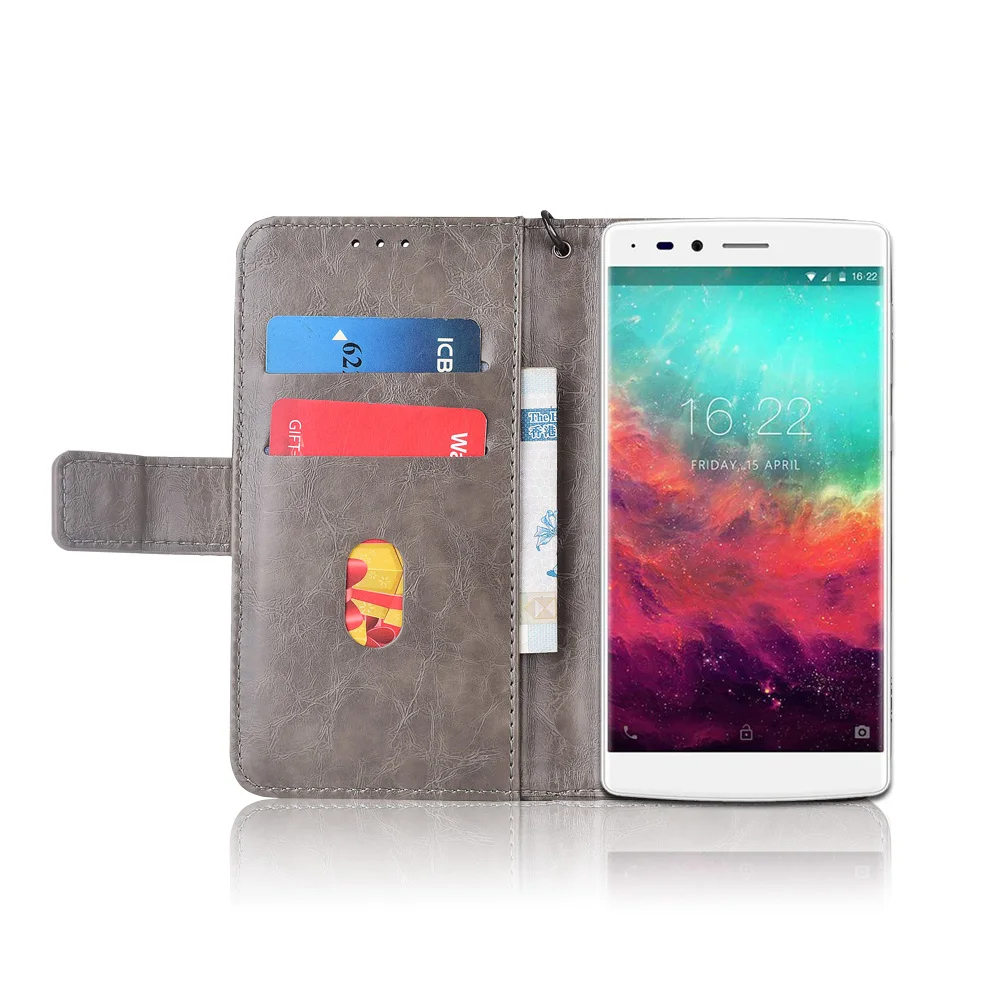 Кожаный чехол книжка для Vernee Apollo Lite Fundas с цветочным принтом 100% специальный