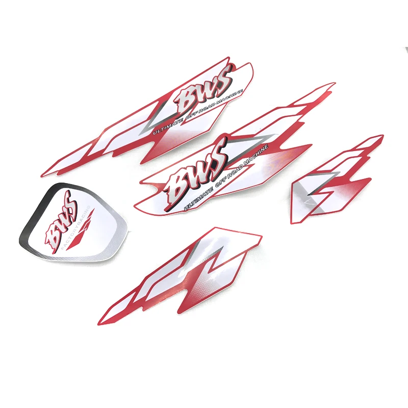 3 цвета клейкие наклейки для тела мотоцикла YAMAHA bms100 с логотипом|stickers colors|motorcycle