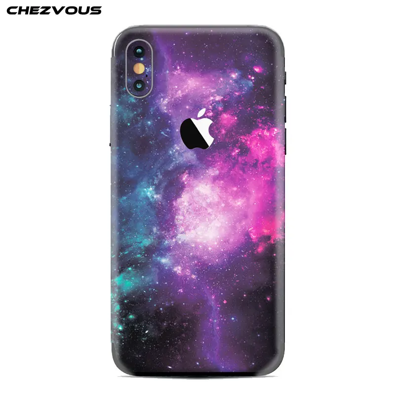 Space Star серии наклейки для iPhone х задняя пленка Защитная крышка 10 X Anti fingerprint сзади