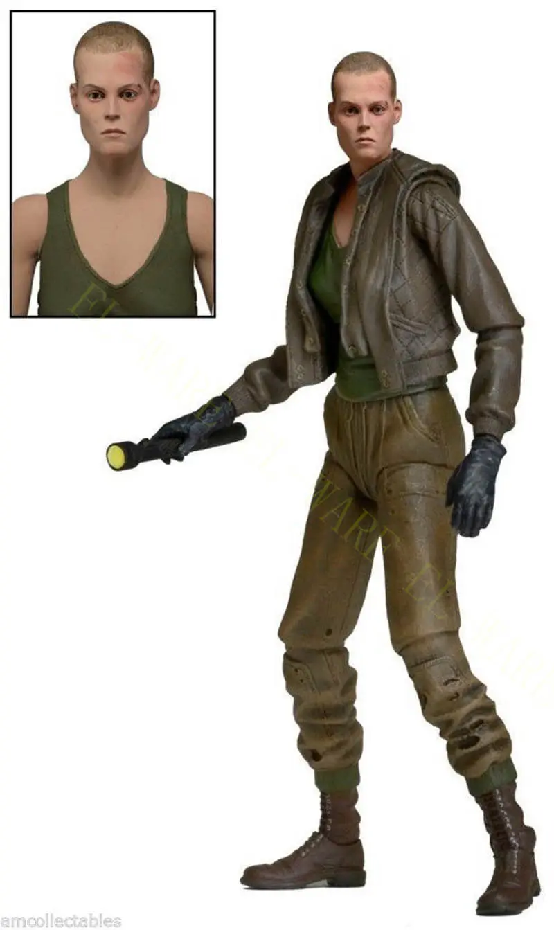 7 дюймов инопланетянин NECA серия 12 ltd. Ellen Ripley бомбардировщик куртка &quotПВХ фигурку