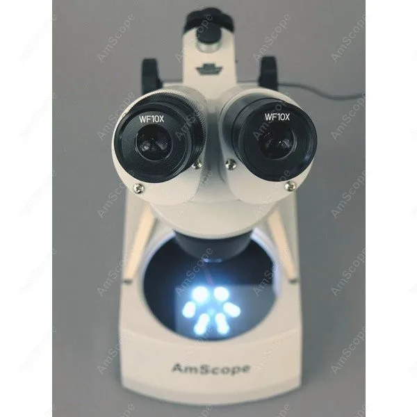 Беспроводной светодиодный стерео микроскоп амскоп 5X 10X 15X 30X + камера|microscope