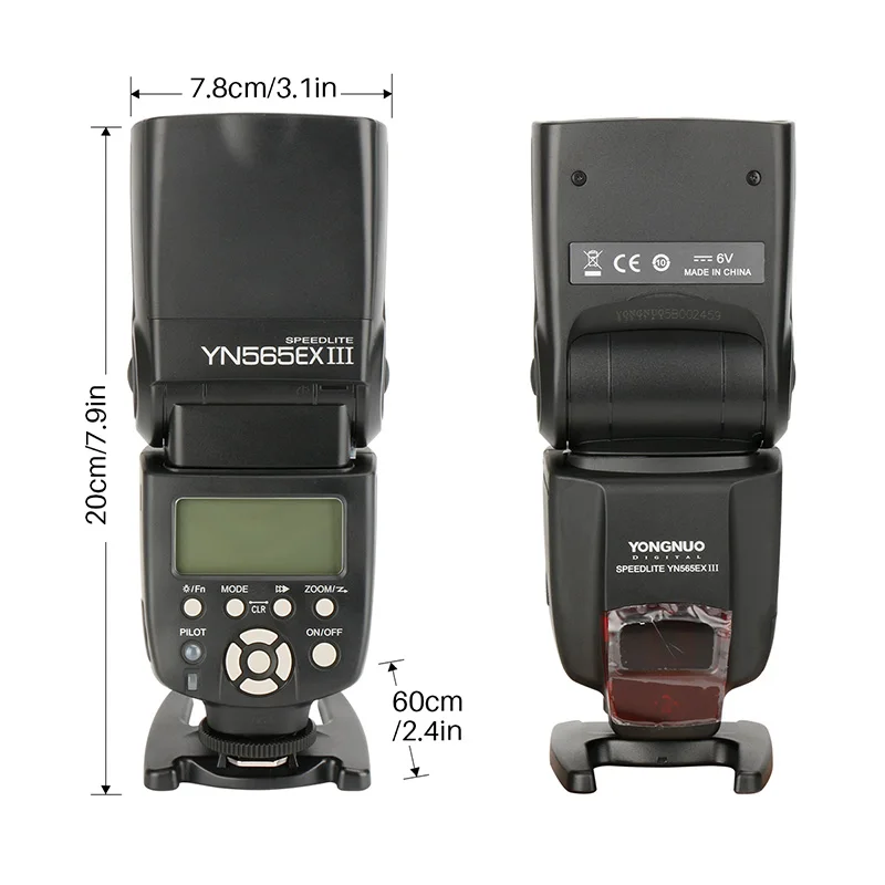 Светодиодная лампа для видеосъемки YONGNUO YN565EX III Беспроводной ttl синхроконтакта