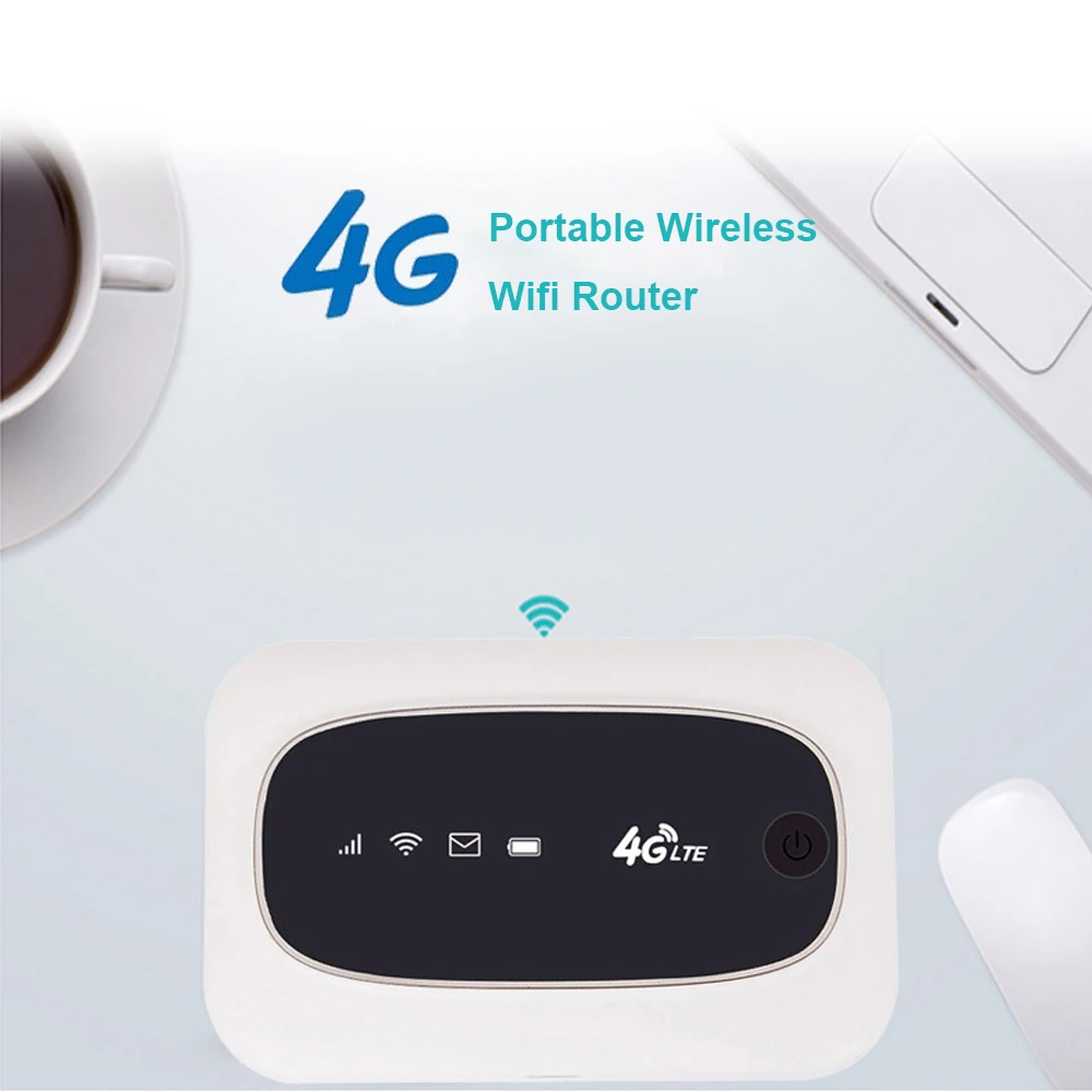 4G LTE CAT4 150M Разблокированный Мобильный Wi Fi портативный Hotspot беспроводной роутер SIM