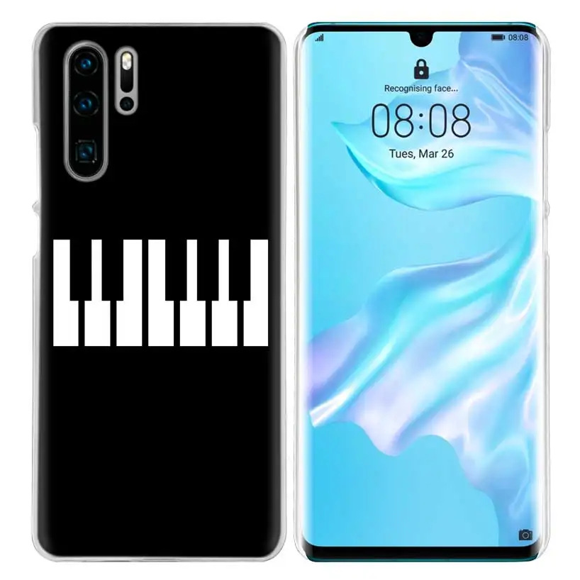 01 Чехол I Love Piano Music для huawei P20 P30 P Smart Nova 4 3i P10 P9 P8 mate 10 20 lite Pro Mini жесткий чехол для телефона из ПК - Цвет: 01