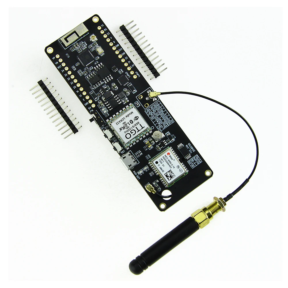 

TTGO T-Beam ESP32 LORA 433 мгц 868 мгц 915 мгц 923 мгц wi-fi беспроводной Bluetooth модуль LORA32 GPS Φ IPEX 18650 держатель аккумулятора