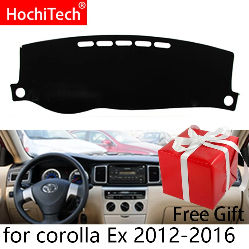Чехлы для приборной панели автомобиля Toyota Corolla EX 2012 2016 чехлы правой и левой рукой