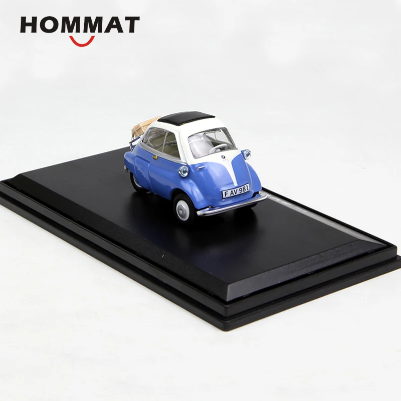 Модель автомобиля HOMMAT в масштабе 1:43 винтажная модель Isetta 250 литой и игрушечный