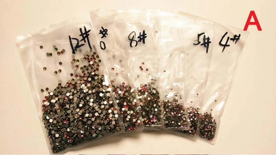 1440 шт. супер красивые Стразы для ногтей Высокое качество фантазия цвет Сделай Сам