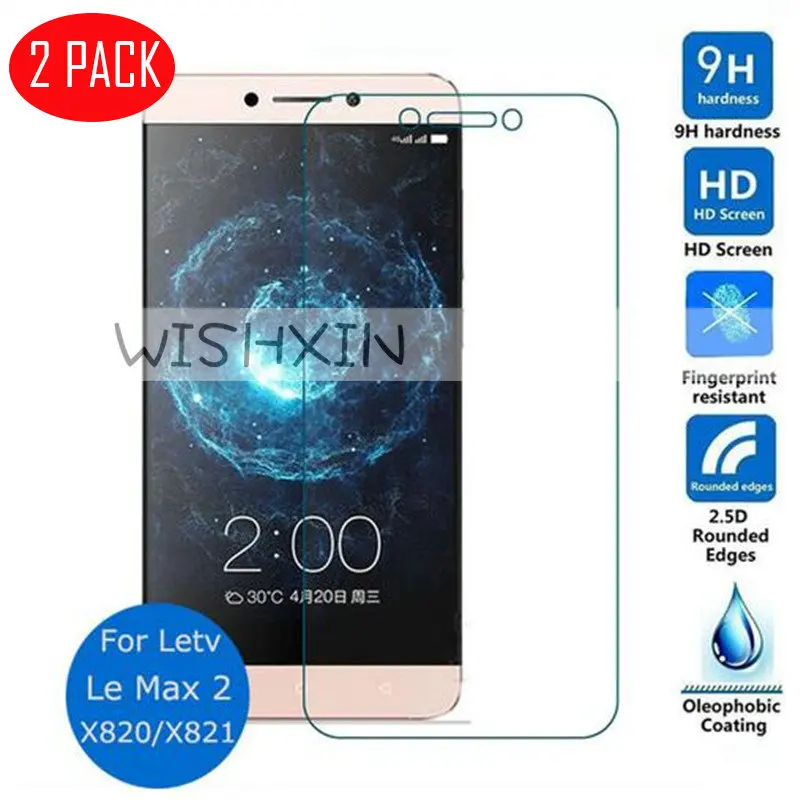 Закаленное стекло для LeEco Letv Le Max 2 X820 защитная пленка 0 26 мм 2.5D LeMax Max2 (5 7 дюйма)