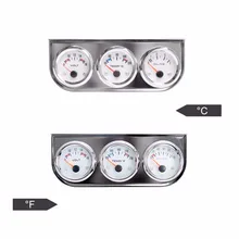 Набор тройных датчиков DRAGON GAUGE с датчиком температуры воды