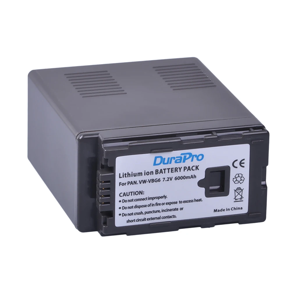 3x 6000ач VW-VBG6 VW VBG6 аккумулятор камеры + USB двойное зарядное устройство для PANASONIC AG-HMC71