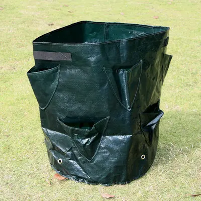 Мешок для выращивания клубники садовый цветочный горшок мешок посадки домашний