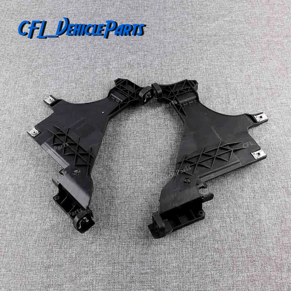 Пара крепежных пластин для фар 8T0941453D 8T0941454D Audi A4 2013 2015 B8.5 Allroad A5 2012 2016 RS4