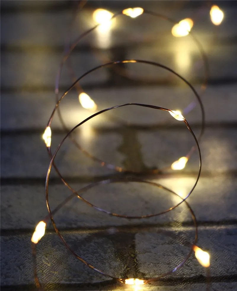 100pcs/lot 2M 20 LED Cork Shape Starry Night Light Wine Bottle Lamp for DIY Valentine's Wedding Christmas Party Decor | Дом и сад