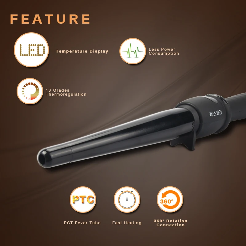 CSW керамические инструменты для укладки волос профессиональные щипцы завивки