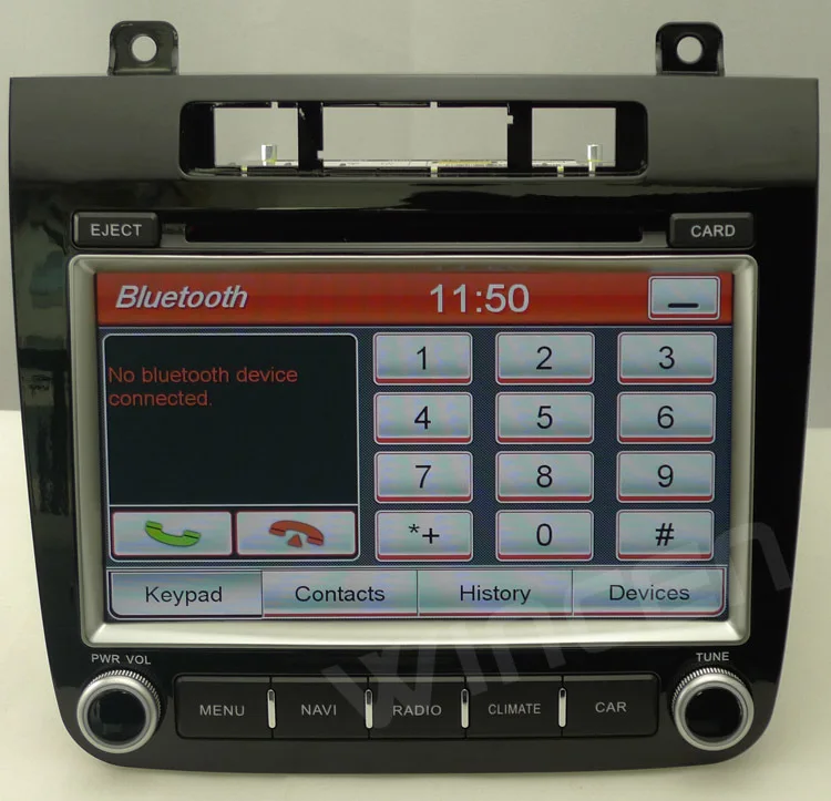 RoadRover бренд 8 &quotавтомобильный DVD GPS плеер для VW Touareg 2012 Поддержка оригинального