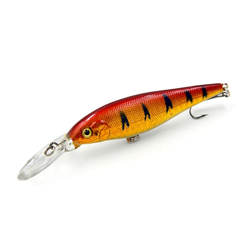 color2 TUYA Crankbait гольян воблеры жесткая приманка для рыбалки искусственный Троллинг воблер чудаки подергивание приманка Щука бас 11 см 10,5 г - Цвет: color2