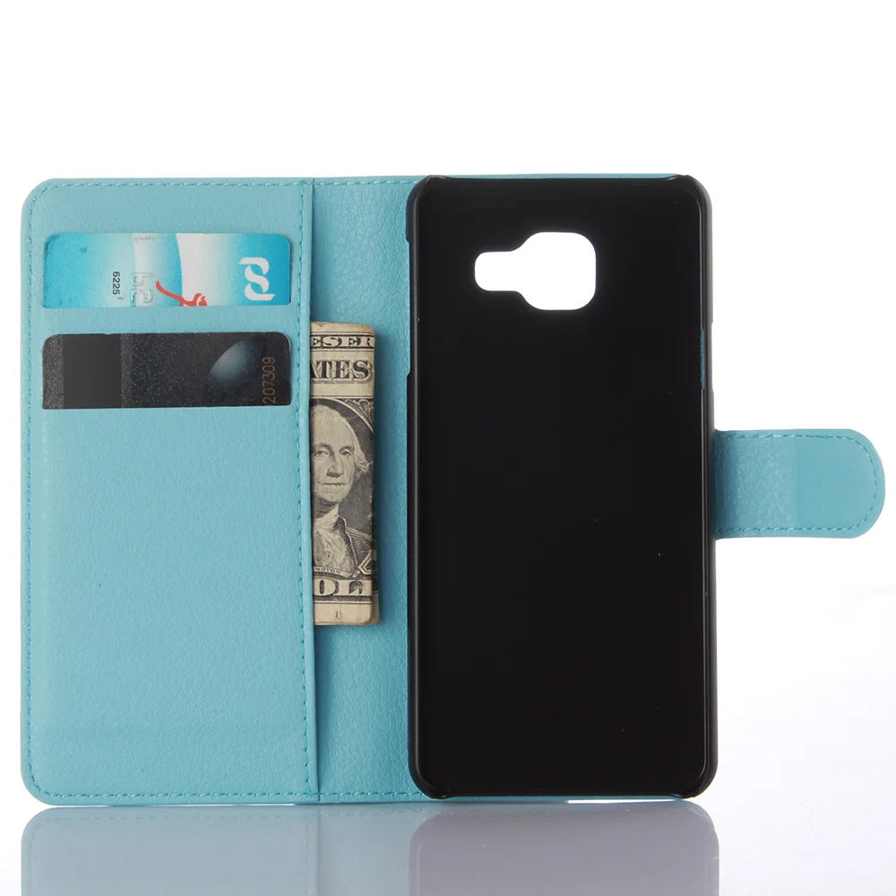 Роскошный чехол Capinha для Samsung Galaxy SM A310F A310 A3 2016 кожаный бумажник с откидной крышкой