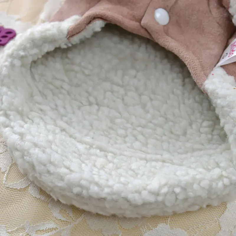 Осенне зимнее теплое пальто для маленьких собак и кошек куртка крутая