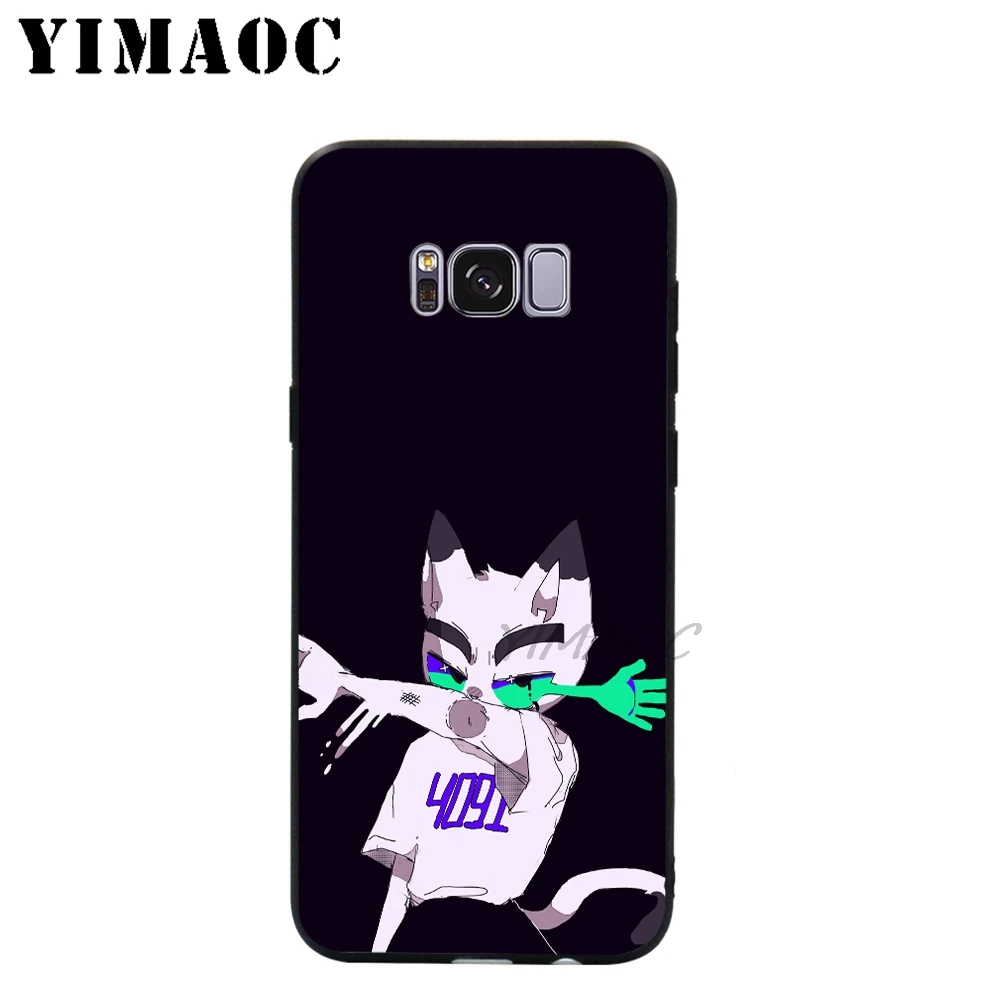 YIMAOC Sailor Moon Afro Girl Soft Case for Samsung Galaxy S10 S10e S9 S8 A6 Plus S7 S6 Edge A7 A5 A3 J6 Note 9 8 |