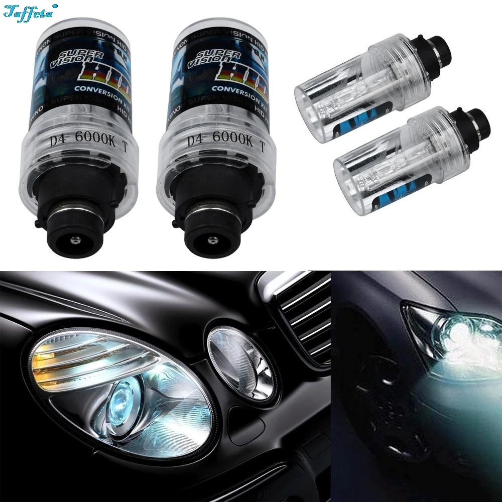 2 шт. D4S D4C 4300 K-10000 K HID ксенон головной светильник Светильник лампы DC12V 35 Вт HID ксеноновая лампа замена головной светильник лампочка