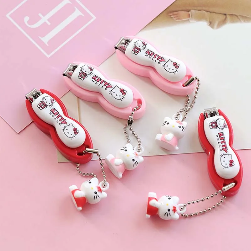 HelloKitty милые инструменты для ногтей Ножницы Маникюрный Инструмент KT Cat ножницы из