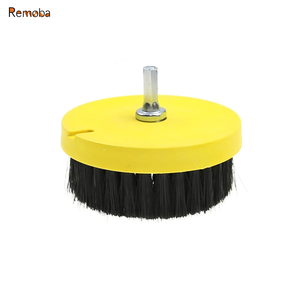 1 piece Dia. 110mm Drill Clean Brush for Sofa Carpet Car interiors Floor Cleaning