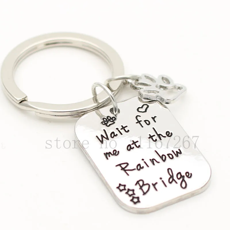 2017 Новый персональный Мемориал для домашних животных подождите меня у Радужного