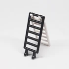 Moc 7x3 с двойными зажимами (лестница), строительные блоки, кирпичи, совместимые с сборными элементами