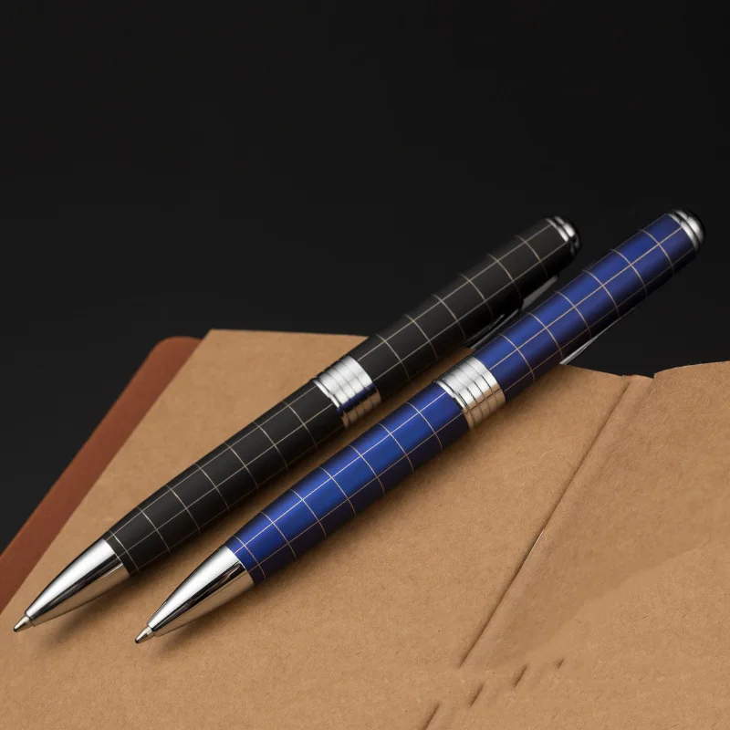 1 шт. инновационная металлическая шариковая ручка поворотные шариковые ручки