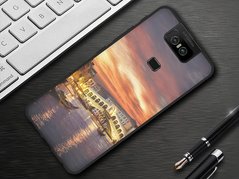 EiiMoo мягкий чехол для ASUS Zenfone 6 ZS630KL чехол Funda силиконовый мультяшный задний Чехол для ASUS Zenfone 6 ASUS ZS630KL чехол для телефона
