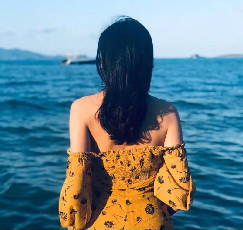 Женское платье с цветочным принтом вырезом лодочкой и шнуровкой | Женская одежда