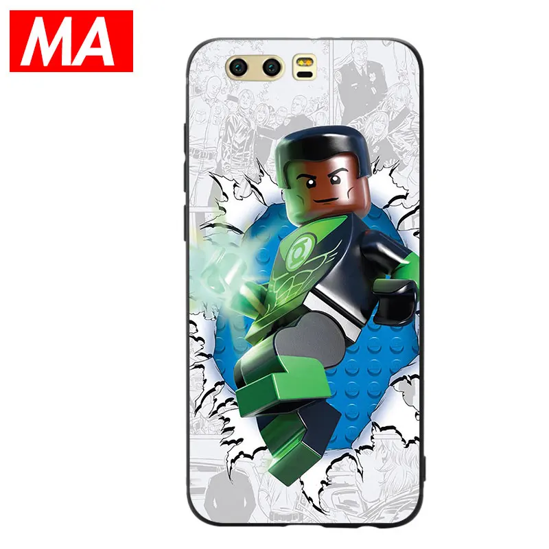 MA LEGO Лига Справедливости чехол для телефона Huawei p20 P10 P9 Lite Pro Чехлы ультратонкий TPU