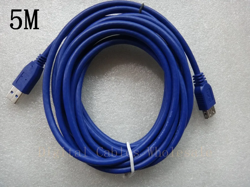 Высокая скорость 5 м 15 футов USB 3 0 A папа к женскому M/F разъем Удлинительный кабель