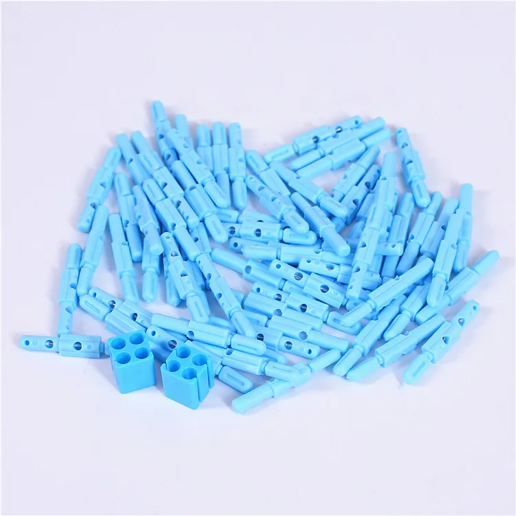 Металлическая игольчатая ручка в форме ланцета с 4 головками для сбора поноса