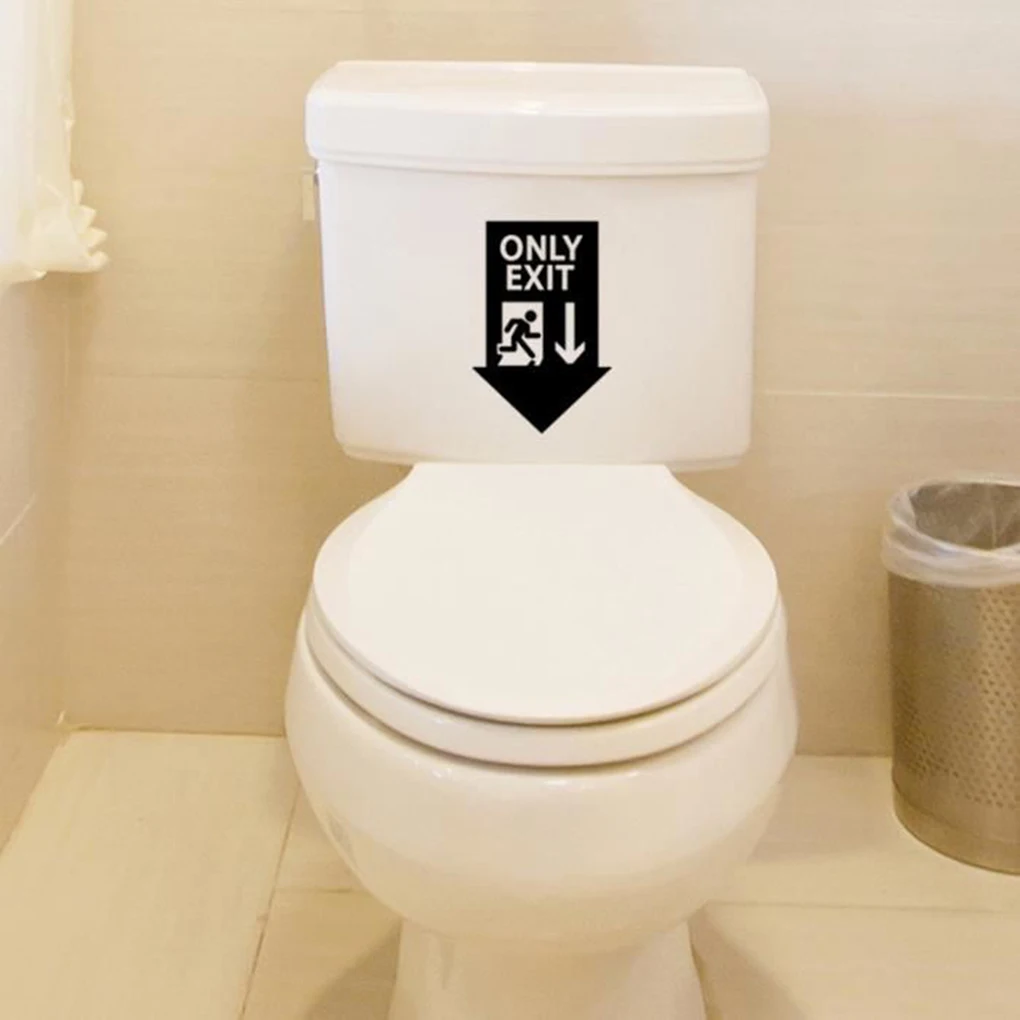 Съемный WC знак входа в туалет наклейки на дверь общественные места стену