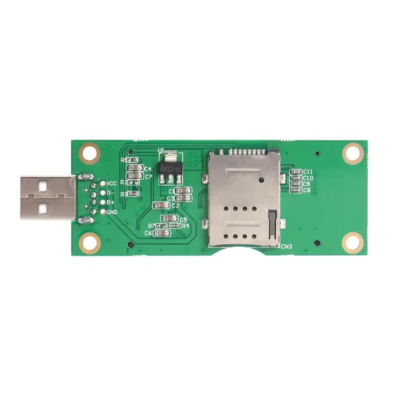 Высокое качество Мини беспроводной PCI-E слот для карт USB адаптер с SIM 8Pin для WWAN/LTE модуль