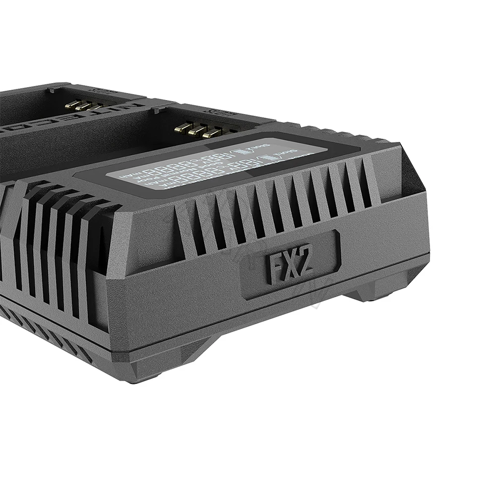Новый NITECORE FX2 PRO USB двойной слот для путешествий камера QC зарядное устройство Fujifilm