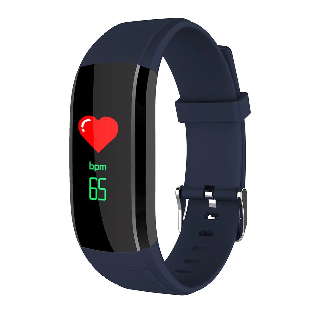 Умный браслет Bluetooth Водонепроницаемый крови Давление монитор сердечного ритма