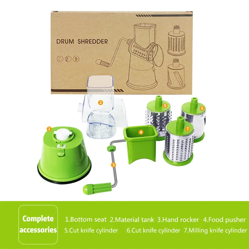 Lekoch ручной измельчитель овощей резак круглый мандолин слайсер кухонные