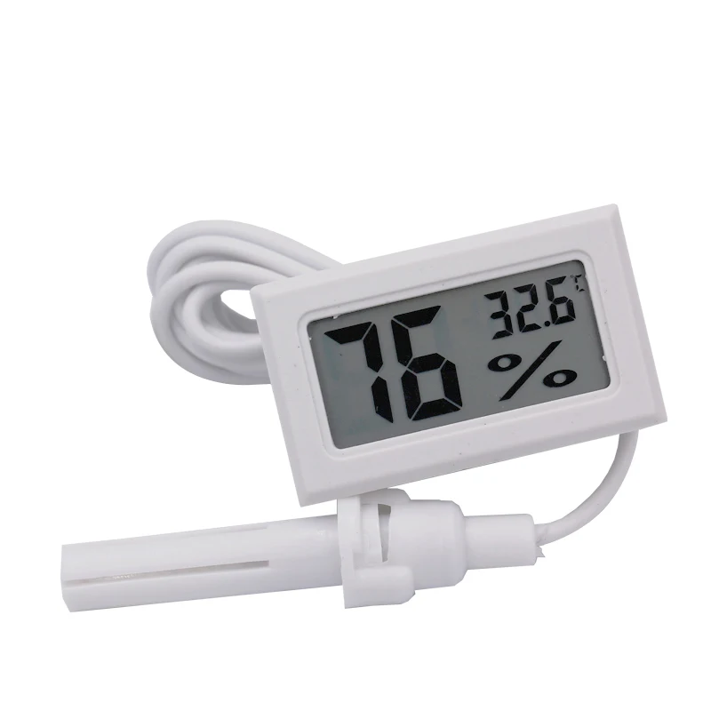 

10pcs/lot New Professinal Mini Digital LCD Hygrometer Temperature Sensor Fridge Freezer Thermometer Humidity Meter 20%OFF